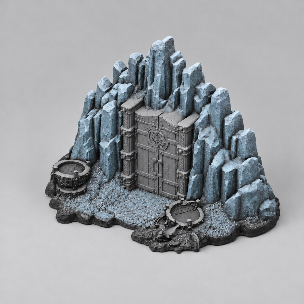 Step 3: Ice and iron base colours