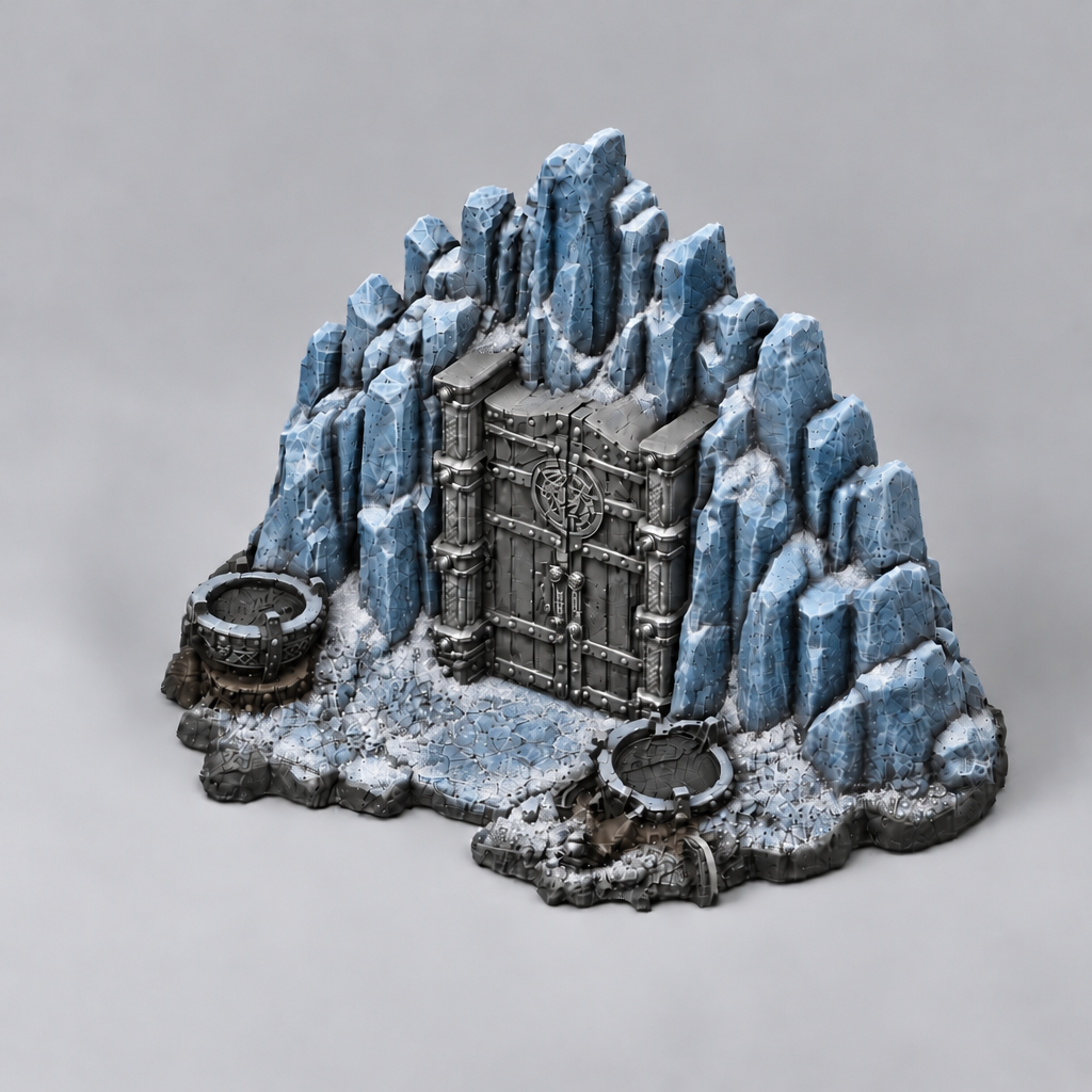 Step 8: Frost and grime weathering